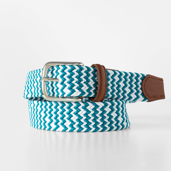 Chevron Stretch Braid Belt