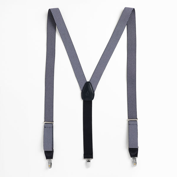 Diagonal Stripe Suspender